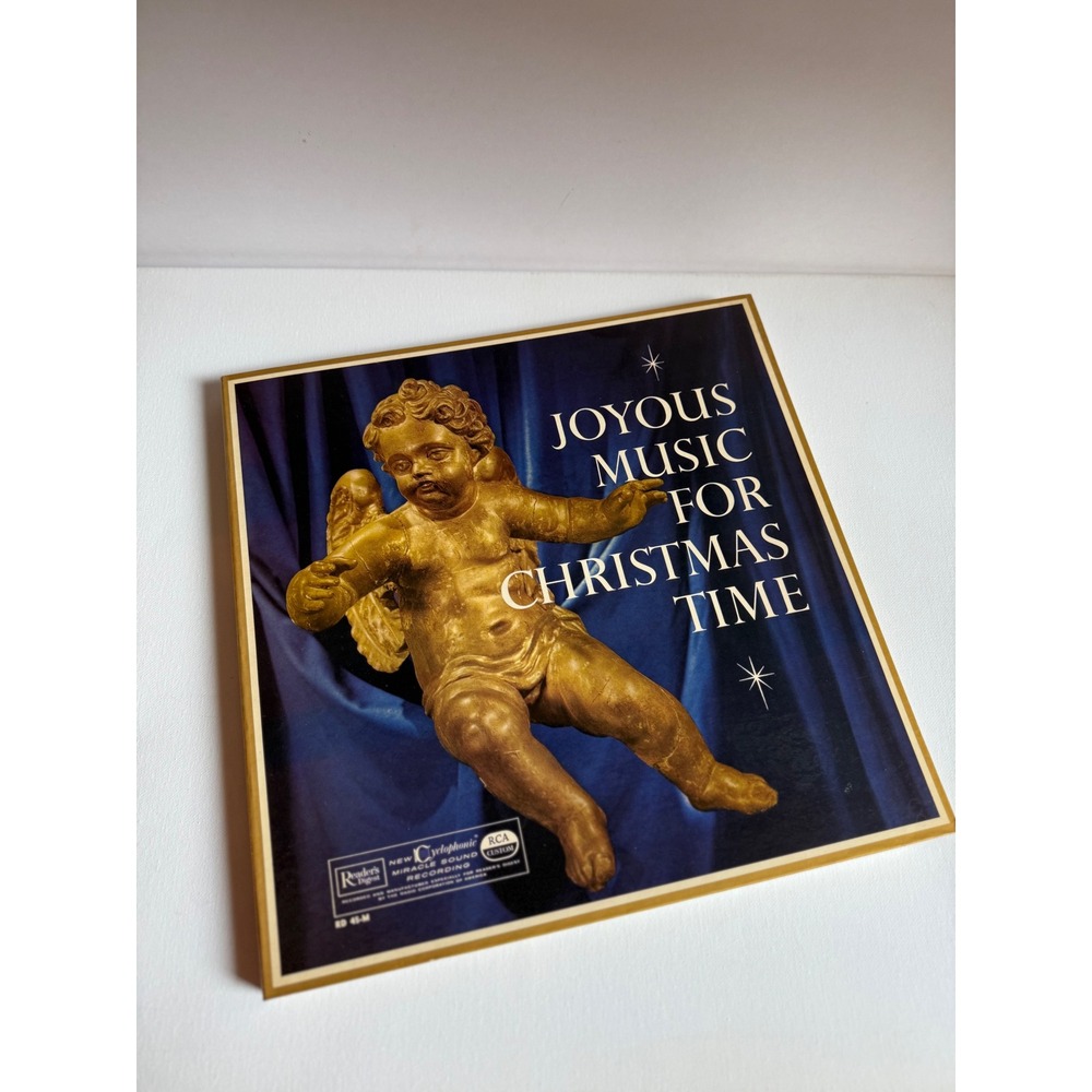 1963 Readers Digest Joyous Music For Christmas Time 4 LP Box Set